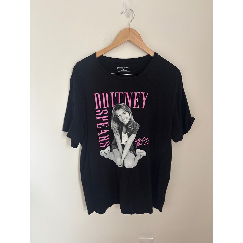 Britney Spears Baby One More Time Graphic T-Shirt Black XL 2021 Official Merch